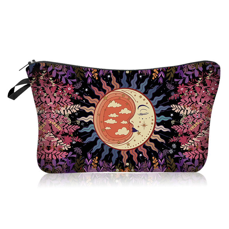 Olivenorma Sun Moon Star Pattern Cosmetic Bag - image 11