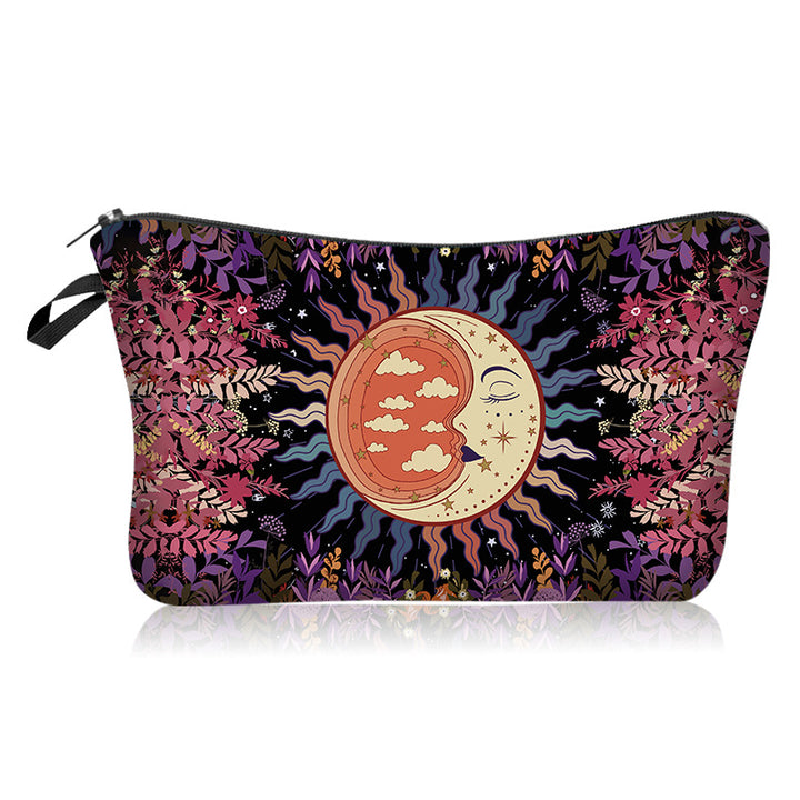 Olivenorma Sun Moon Star Pattern Cosmetic Bag - image 11