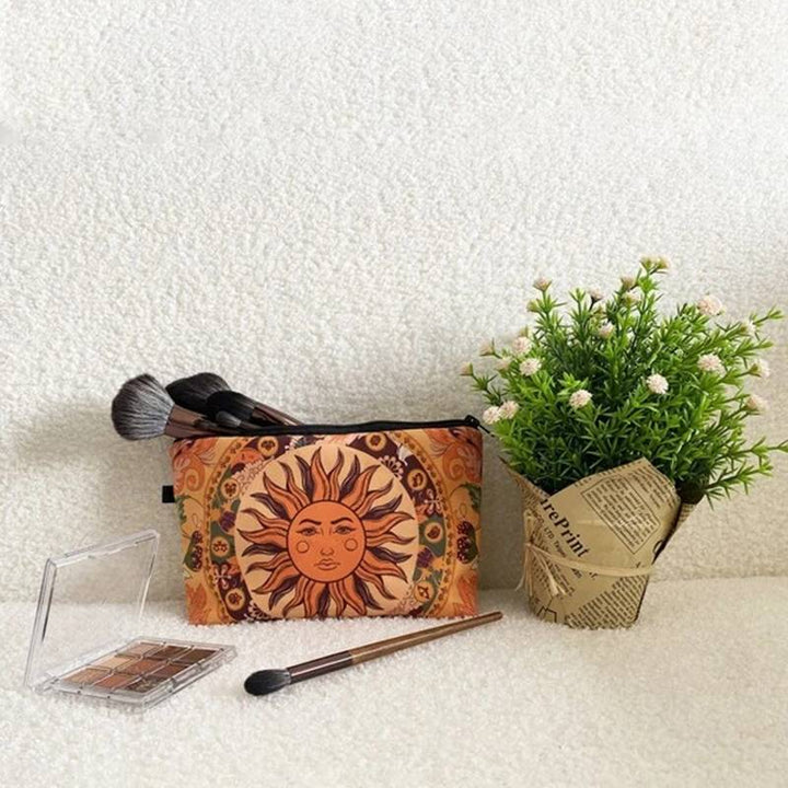 Olivenorma Sun Moon Star Pattern Cosmetic Bag - image 4