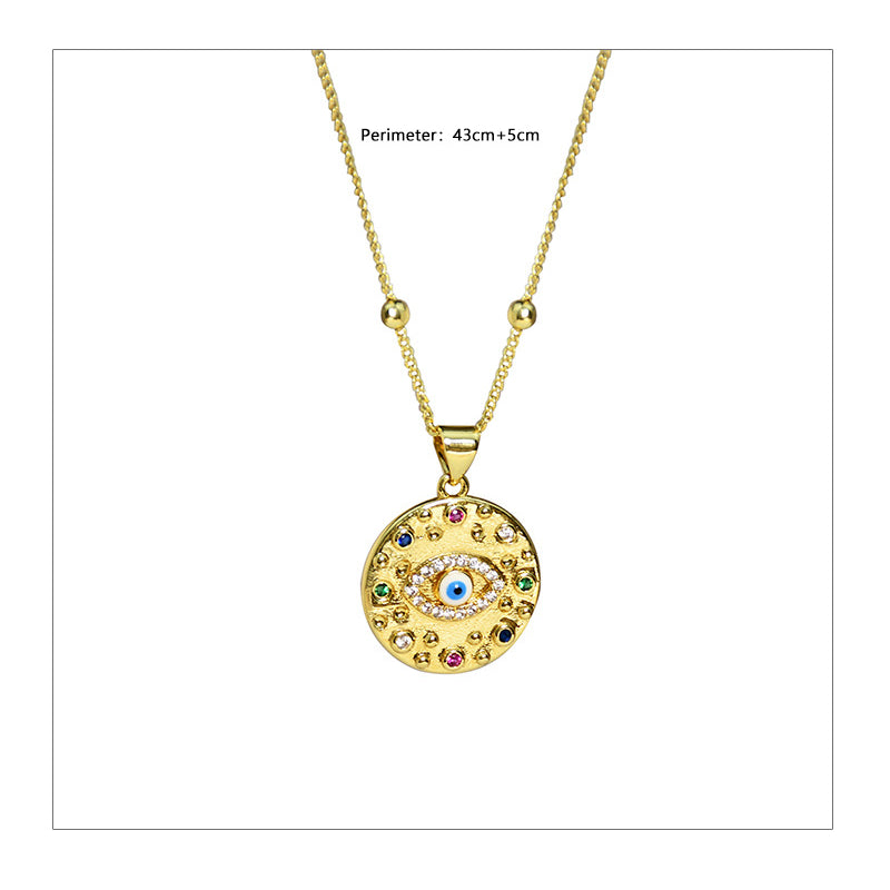 Olivenorma Larimar Turquoise Zircon Necklace Set - image 12