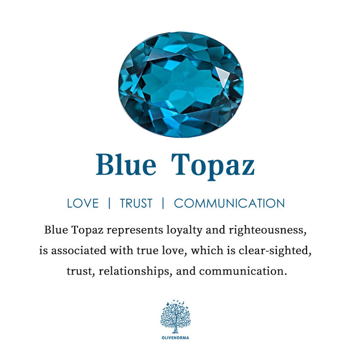 Olivenorma 8mm Round Birthstone Pendant Necklace - image 48