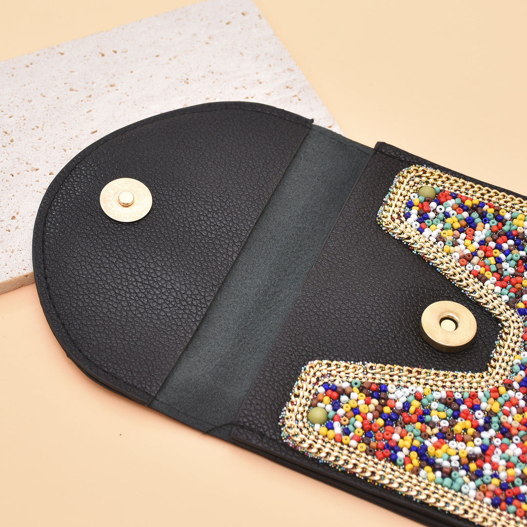 Olivenorma Bohemian Beaded Evil Eye Hamsa Mobile Phone Bag - image 15