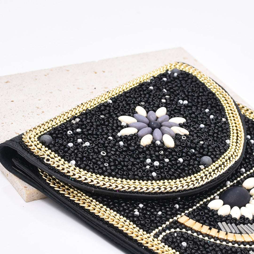 Olivenorma Ethnic Style Beaded Crossbody Mobile Phone Bag - image 4