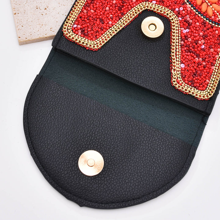 Olivenorma Bohemian Beaded Flower Mobile Phone Bag - image 35