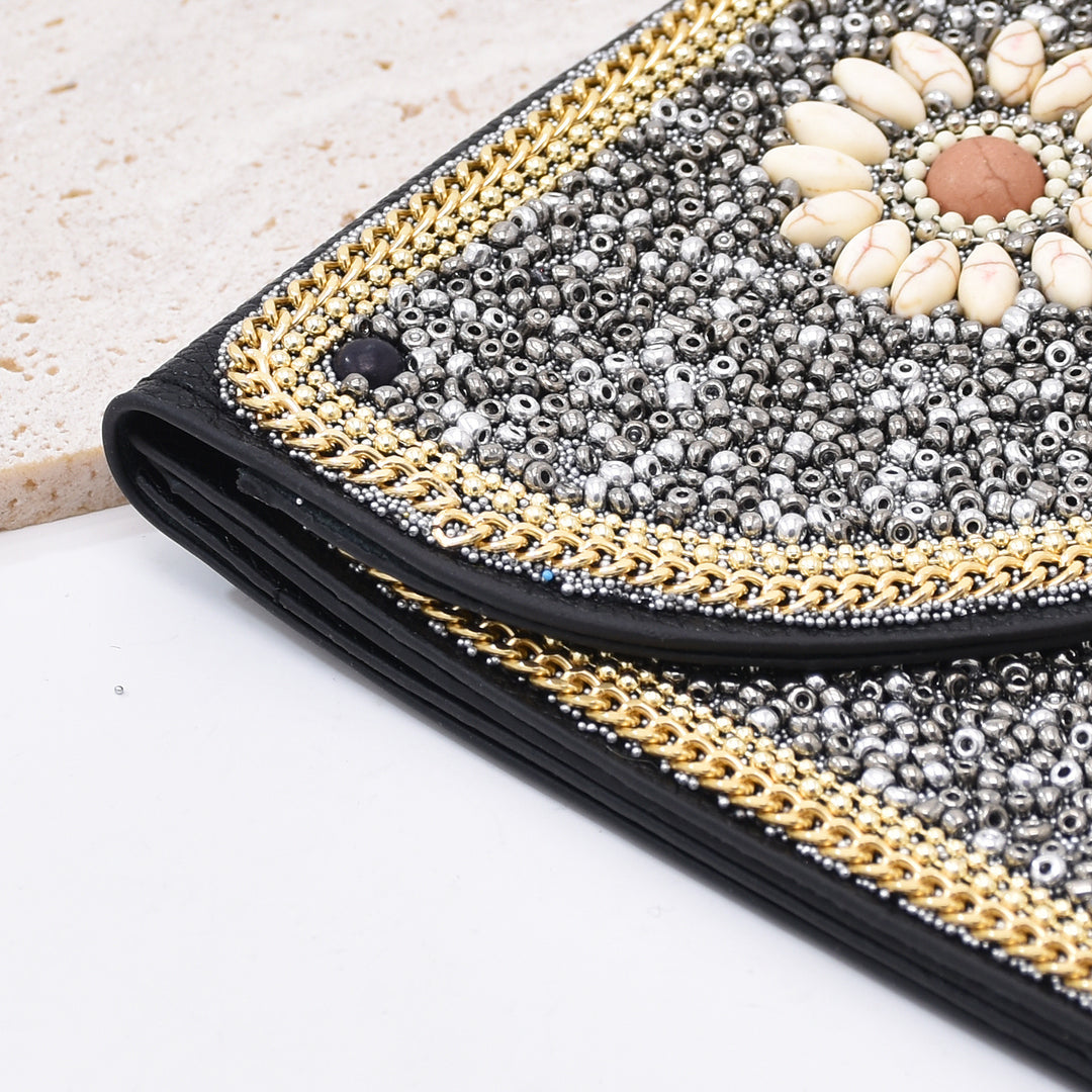 Olivenorma Turquoise Rice Beads Mobile Phone Bag - image 4