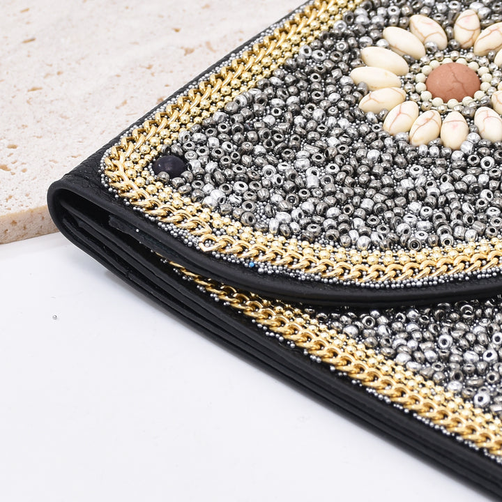 Olivenorma Turquoise Rice Beads Mobile Phone Bag - image 4