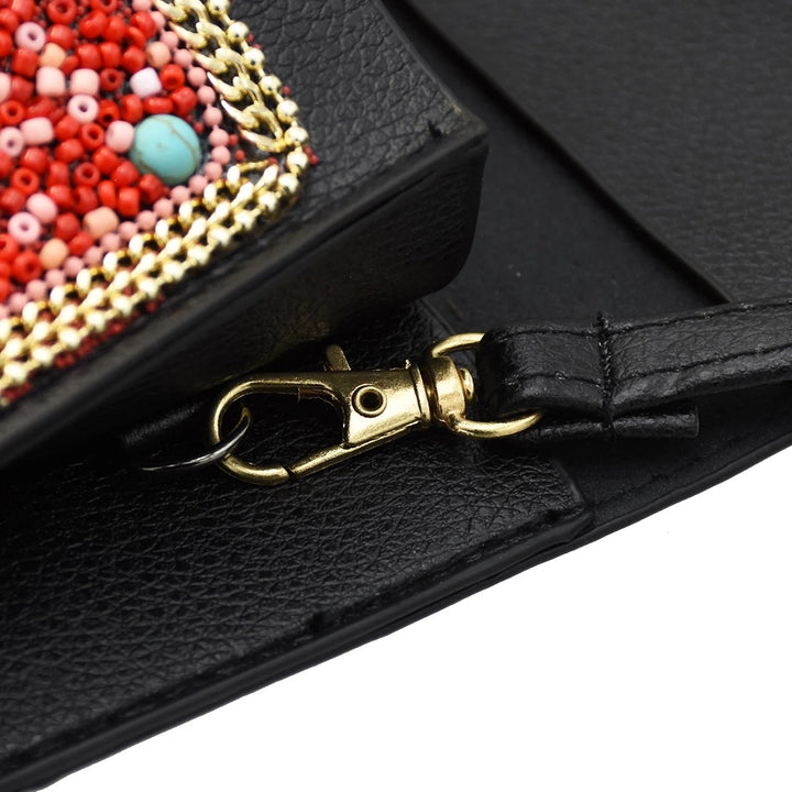 Olivenorma Bohemian Natural Stone Rice Beads Mobile Phone Bag - image 6