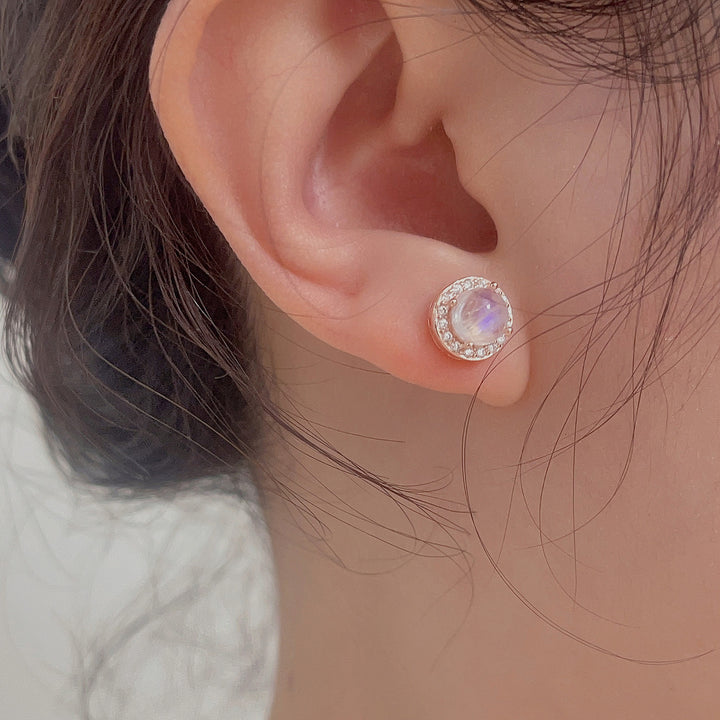 Olivenorma Moonstone S925 Sterling Silver Earrings - image 4