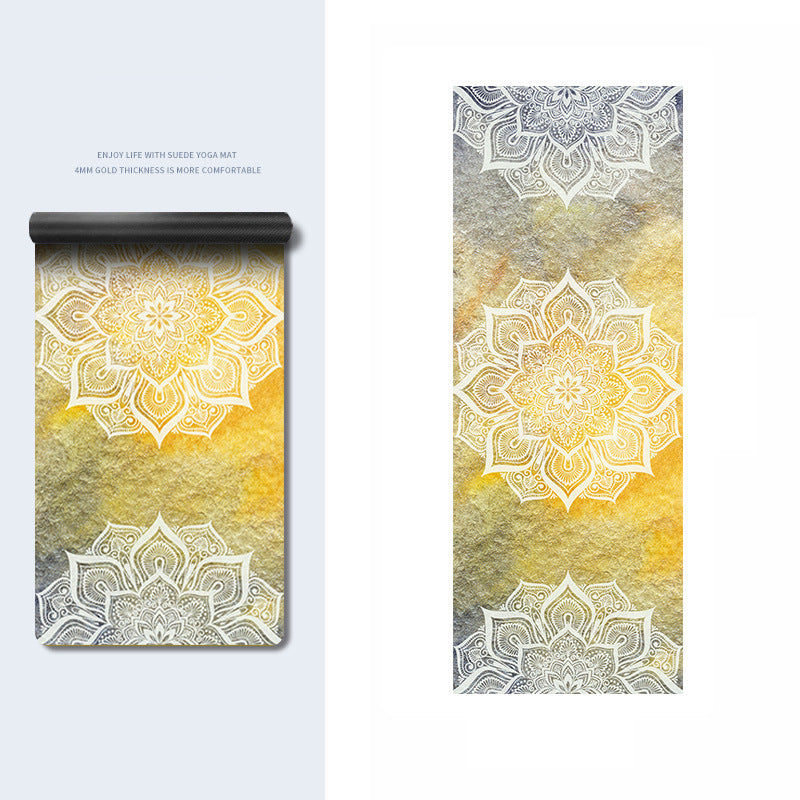 Olivenorma PU Rubber Color Printed Fitness Yoga Mat - Mandala Pattern & Dusk - image 14