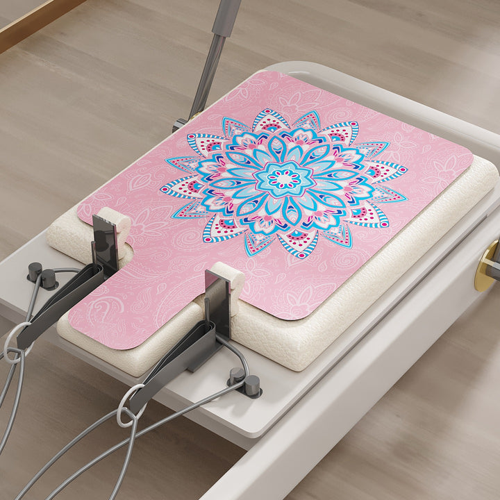 Olivenorma Pilates Core Exercises Pu Rubber Yoga Mat - Pink Mandala Flower - image 8