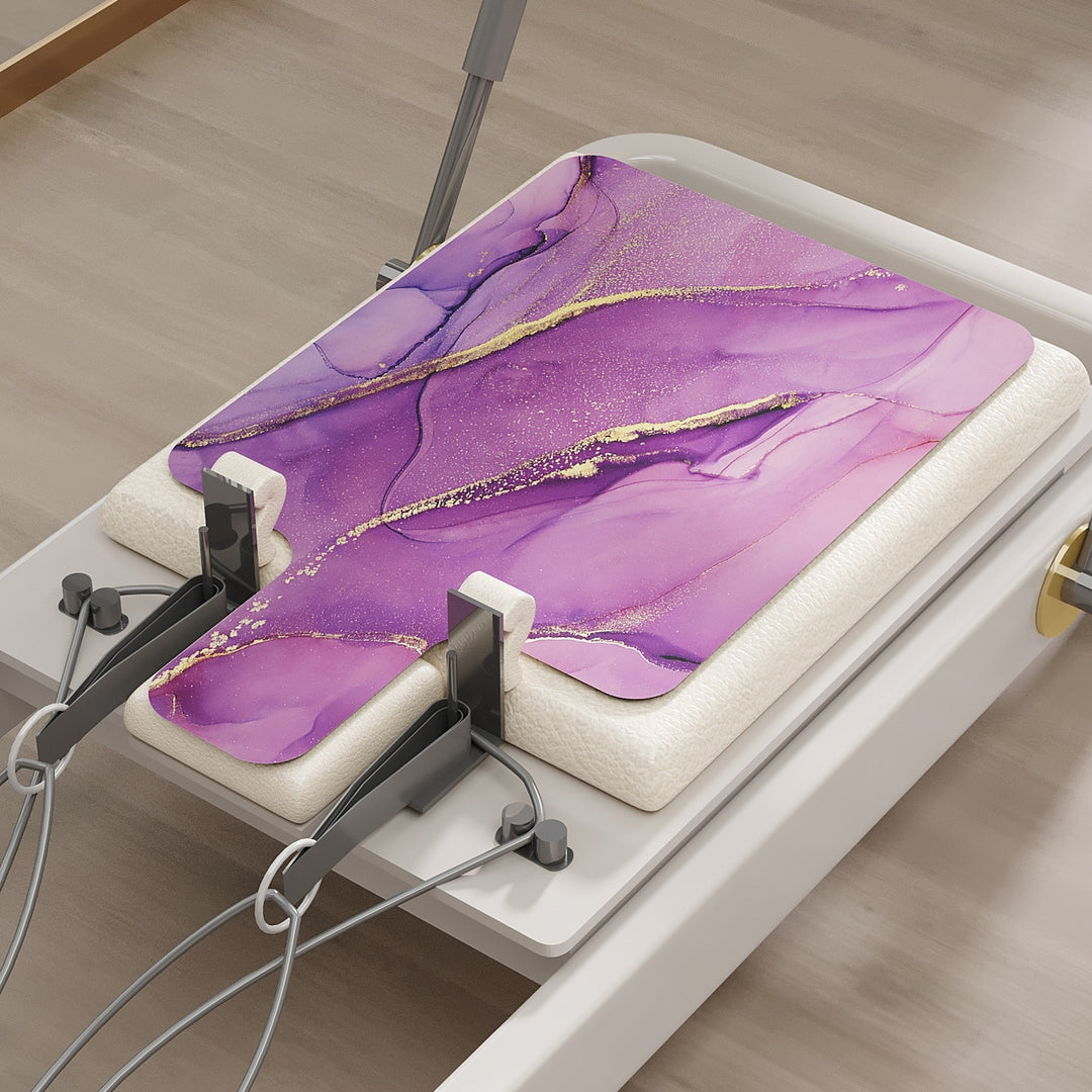 Olivenorma Pilates Core Exercises Pu Rubber Yoga Mat - Bronzing Rendering Purple - image 10