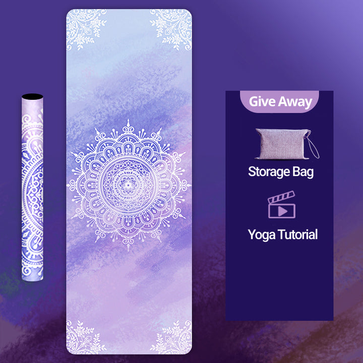 Olivenorma Deerskin Velvet Yoga 1.5mm Thin Yoga Mat - image 1