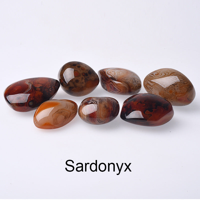 Olivenorma Crystal Raw Stone Mine Ornaments Natural Stone - Sardonyx - 1kg/5-6 pieces - image 14