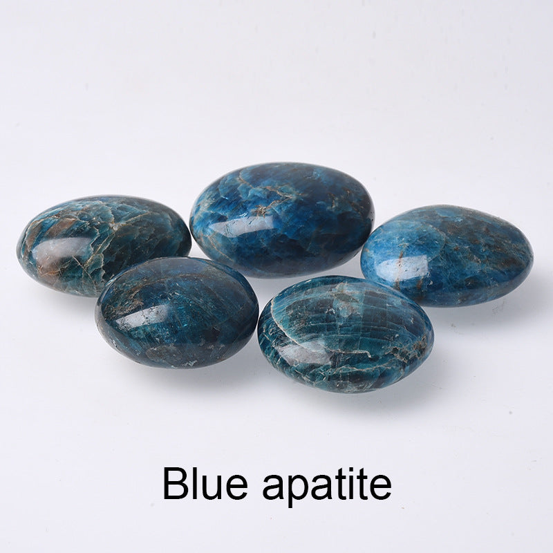 Olivenorma Crystal Raw Stone Mine Ornaments Natural Stone - Blue Apatite - 1kg/5-6 pieces - image 19