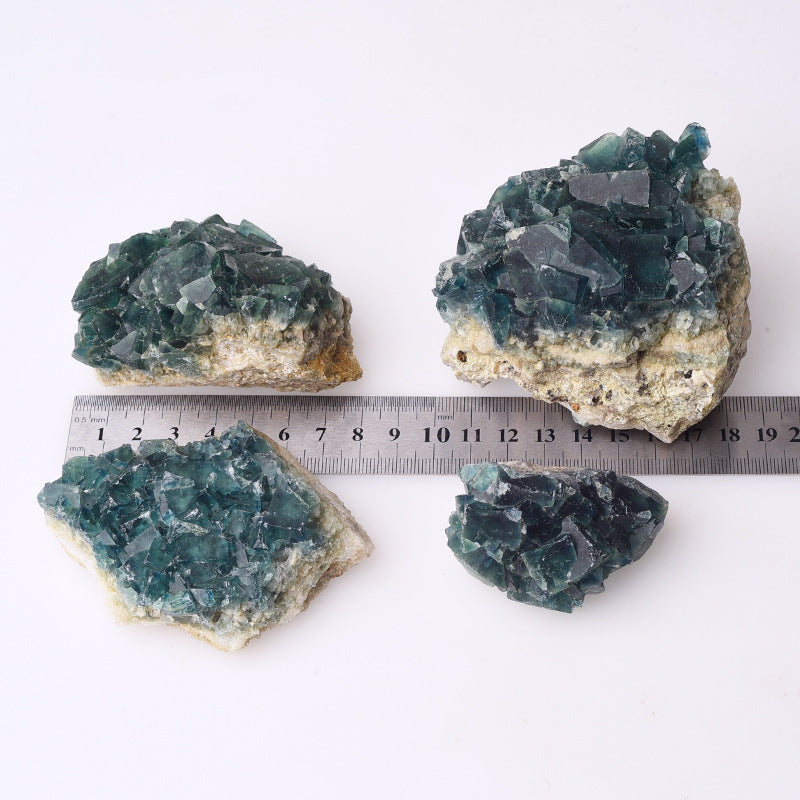 Olivenorma Green Fluorite Mineral Specimen Natural Stone - image 4
