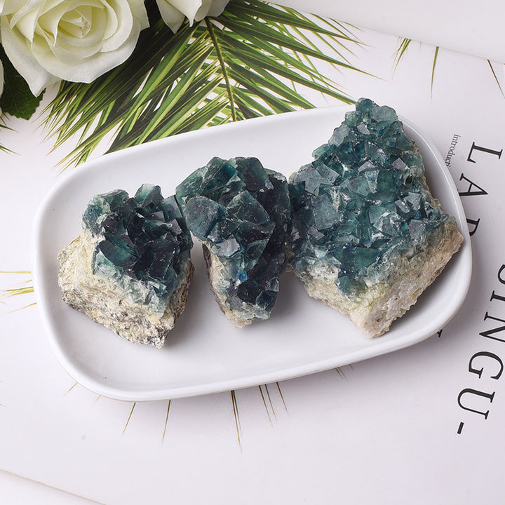 Olivenorma Green Fluorite Mineral Specimen Natural Stone - image 7
