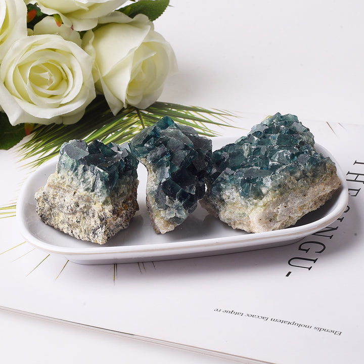 Olivenorma Green Fluorite Mineral Specimen Natural Stone - image 6