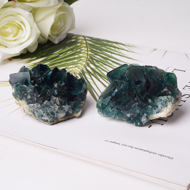 Olivenorma Green Fluorite Mineral Specimen Natural Stone - image 2