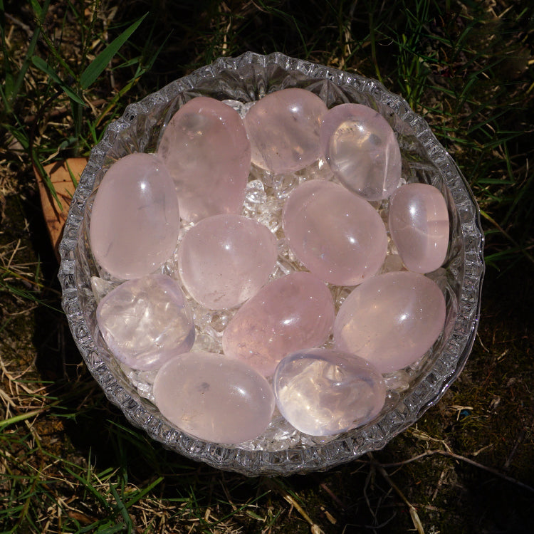 Olivenorma Rose Quartz Polishes Natural Stone - 80g/5 pieces - image 0