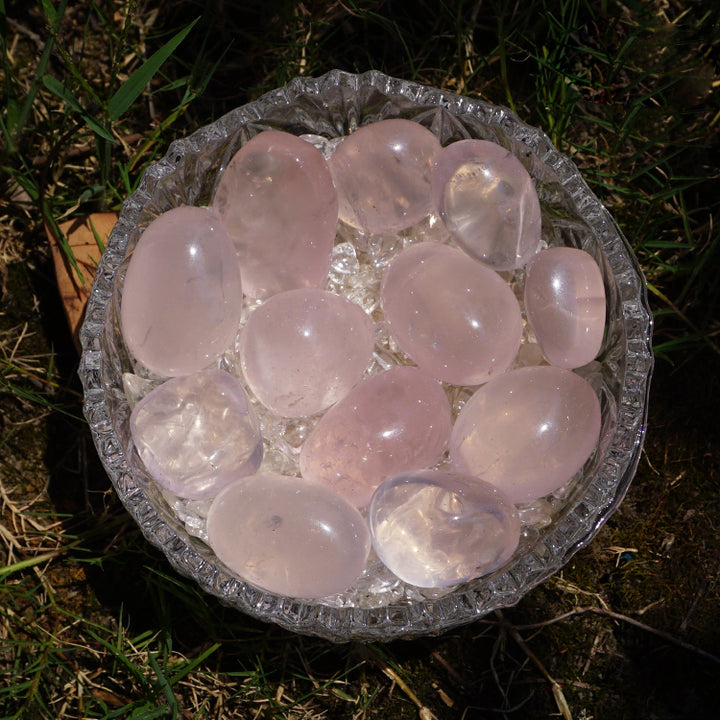 Olivenorma Rose Quartz Polishes Natural Stone - 80g/5 pieces - image 0