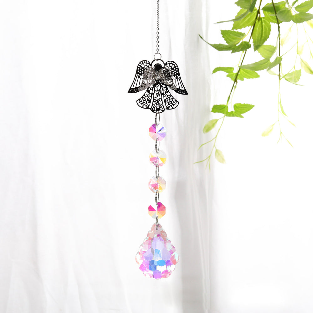 Olivenorma Reflective Colored Zircon Sunshine Dream Catcher Ornament - Angel - image 1