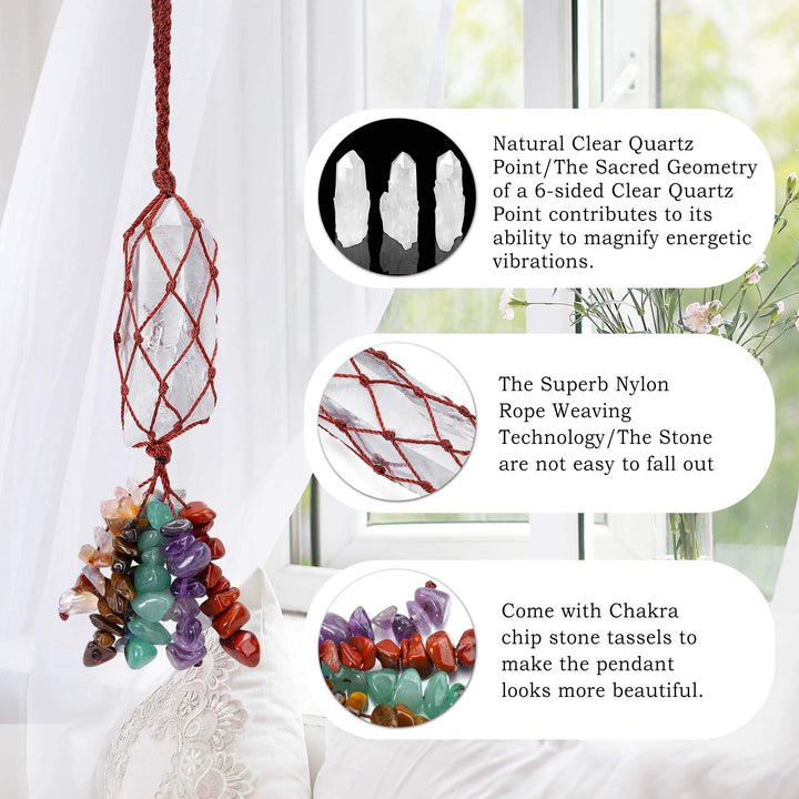 Olivenorma 7 Chakra Healing Crystals Hanging Ornament - image 3