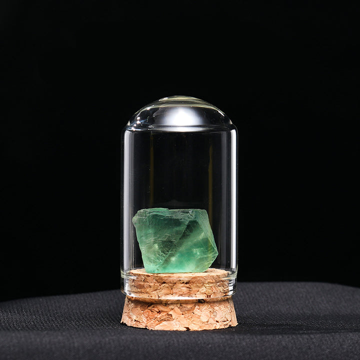 Olivenorma Natural Crystal Ore Specimen Ornaments Decoration - Eight Sided Green Fluorite - image 8