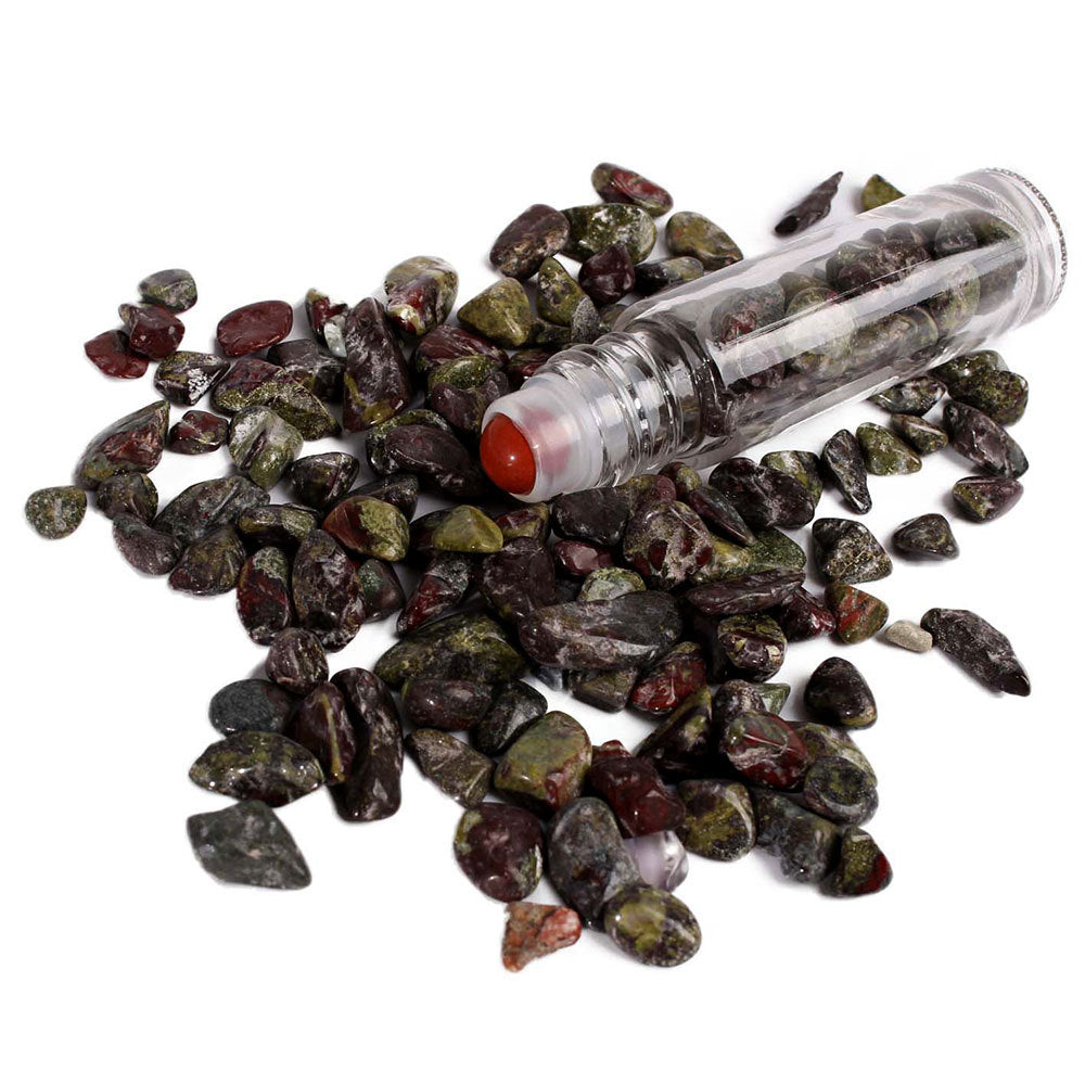Olivenorma 10ml Gemstone Roller Bottle Healing Crystal Decoration - Dragon Blood Stone - image 33