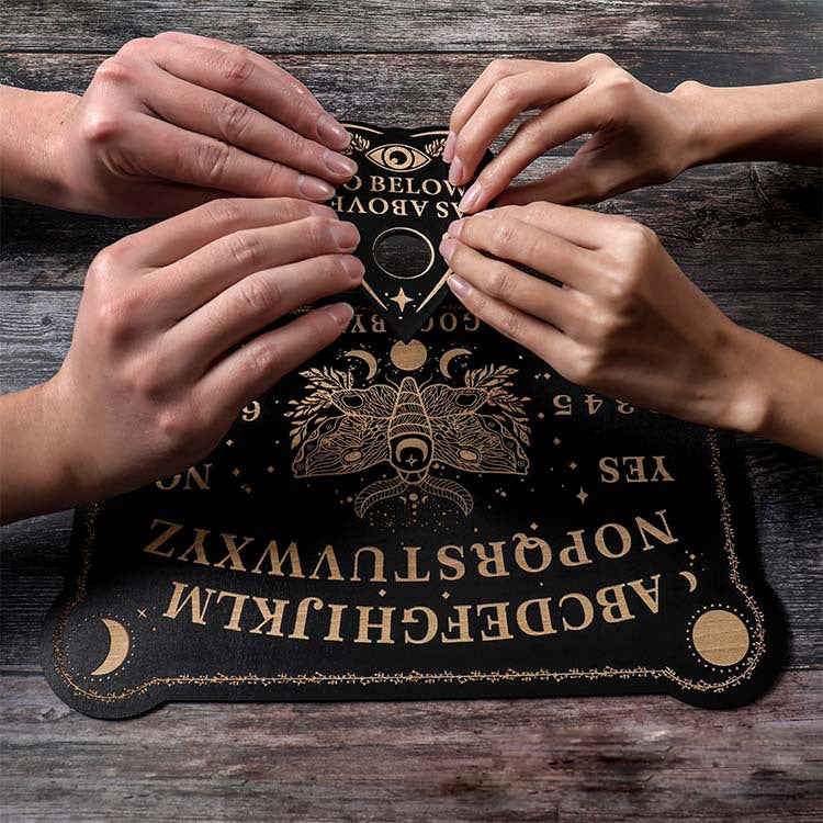 Olivenorma Round Wooden Carved Seven Star Array Energy Plate Decoration - image 22