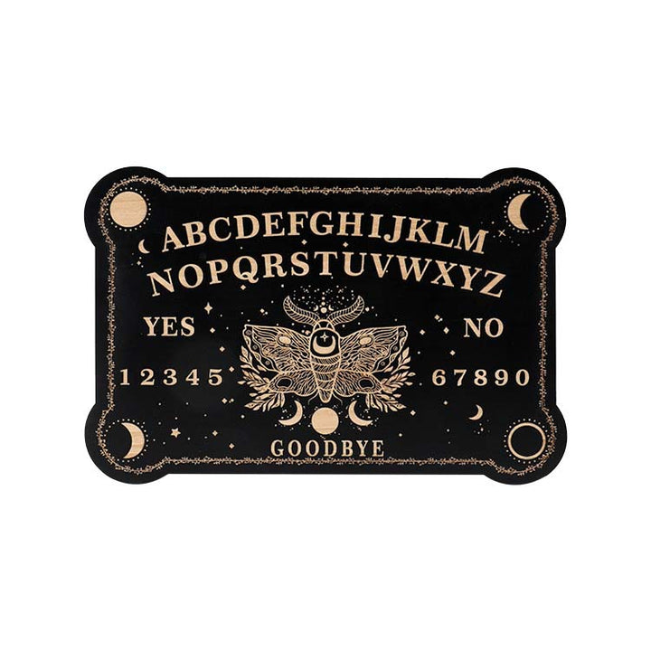 Olivenorma Round Wooden Carved Seven Star Array Energy Plate Decoration - Yellow Rectangular Plate & Moth - image 10