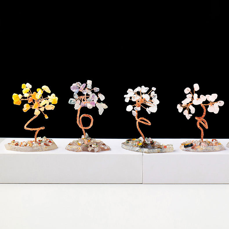 Olivenorma 1pc Money Tree Copper Wire Wrapped Feng Shui Tree - image 21