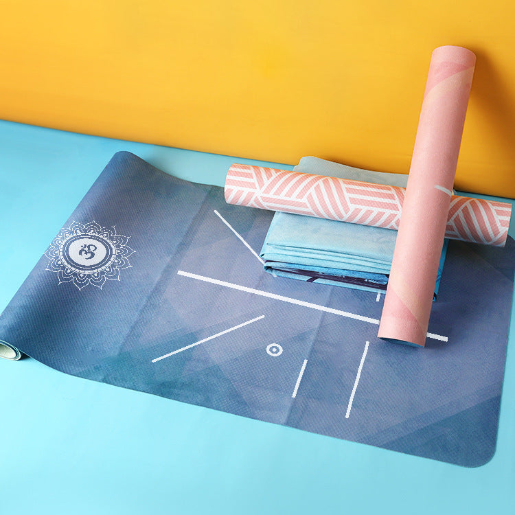 Olivenorma Foldable And Portable Non-slip Om Lotus Yoga Mat - image 10