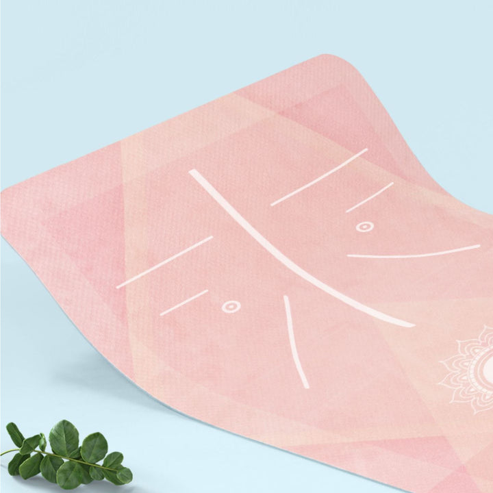 Olivenorma Foldable And Portable Non-slip Om Lotus Yoga Mat - image 13