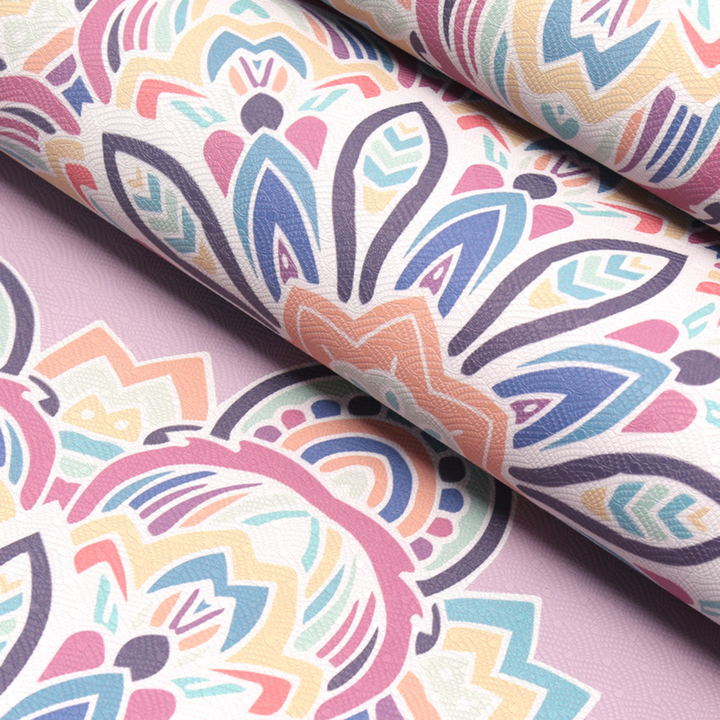 Olivenorma Environmentally Friendly Tpe Mandala Print 8mm Yoga Mat - image 6