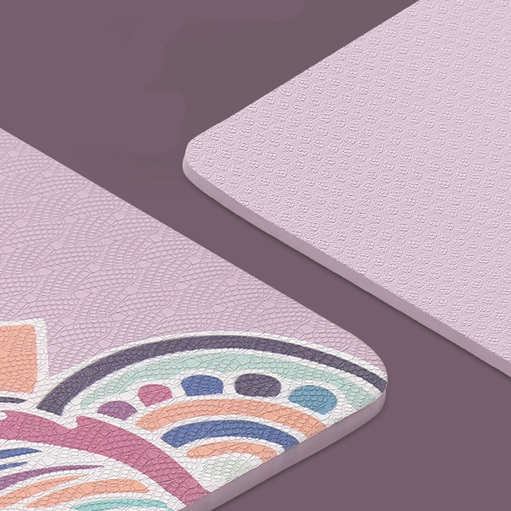 Olivenorma Environmentally Friendly Tpe Mandala Print 8mm Yoga Mat - image 7