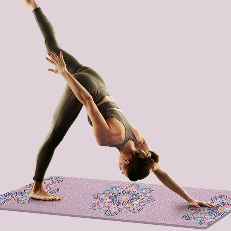 Olivenorma Environmentally Friendly Tpe Mandala Print 8mm Yoga Mat - image 10