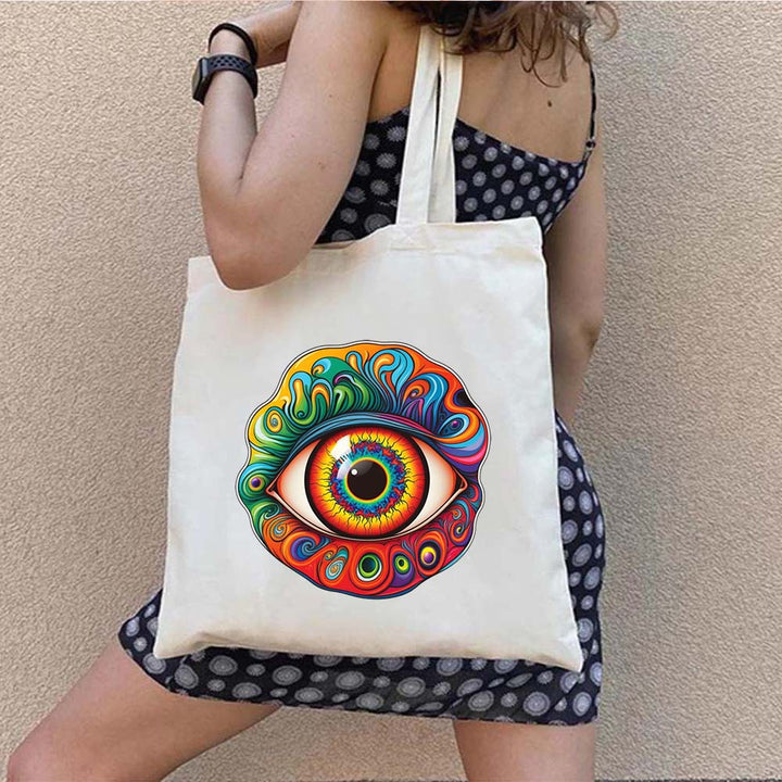 Olivenorma Graffiti Greek Evil Eye Bag - Evil Eye#2 - image 1