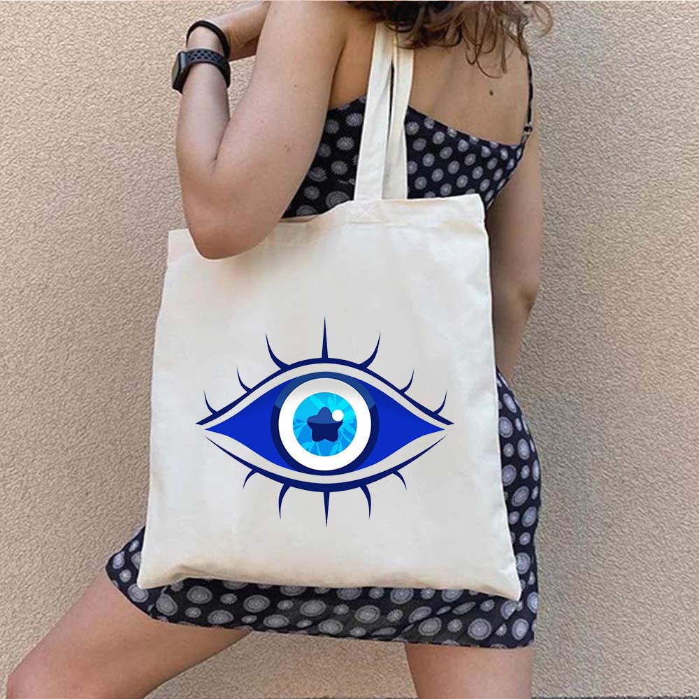 Olivenorma Graffiti Greek Evil Eye Bag - Evil Eye#5 - image 4