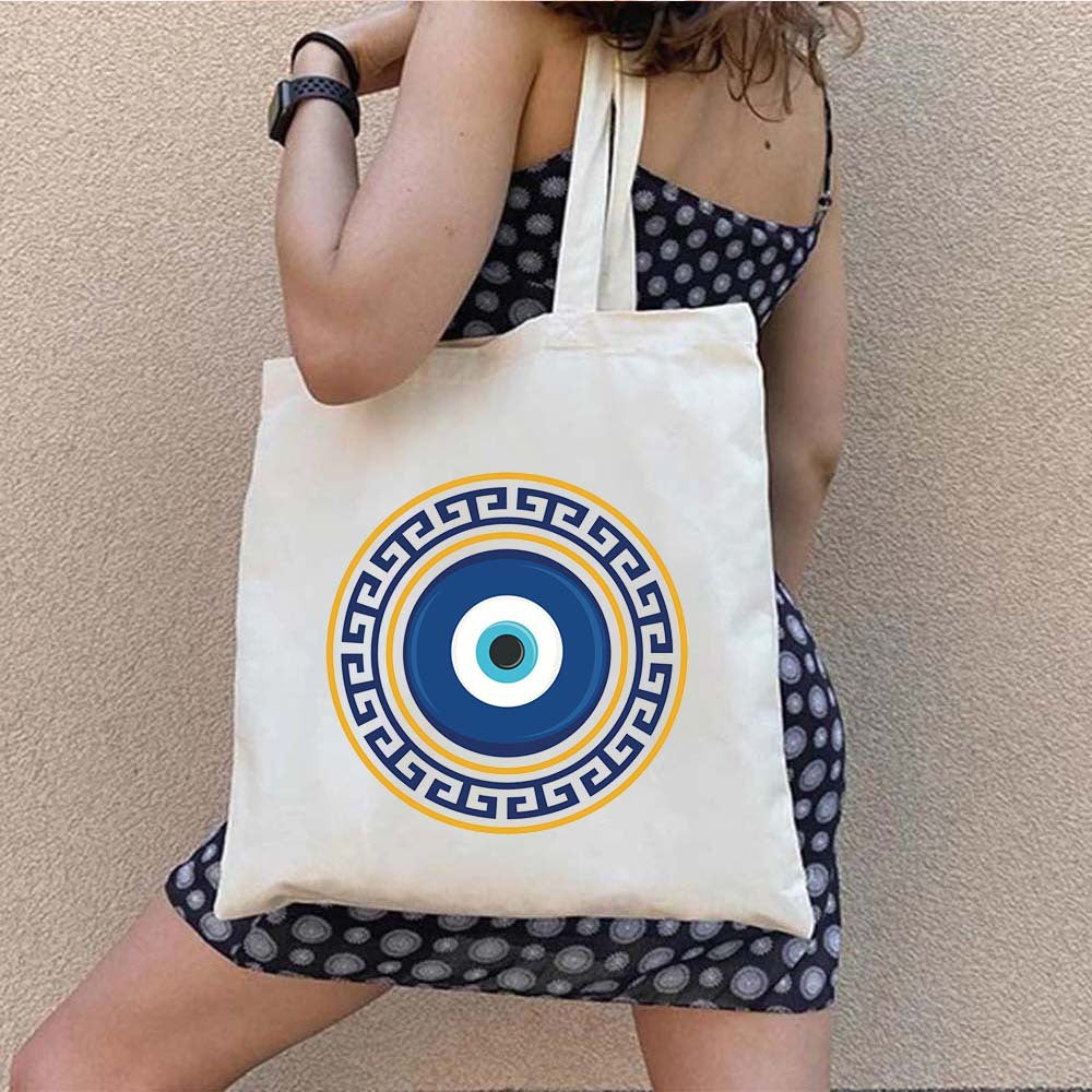 Olivenorma Graffiti Greek Evil Eye Bag - Evil Eye#6 - image 5