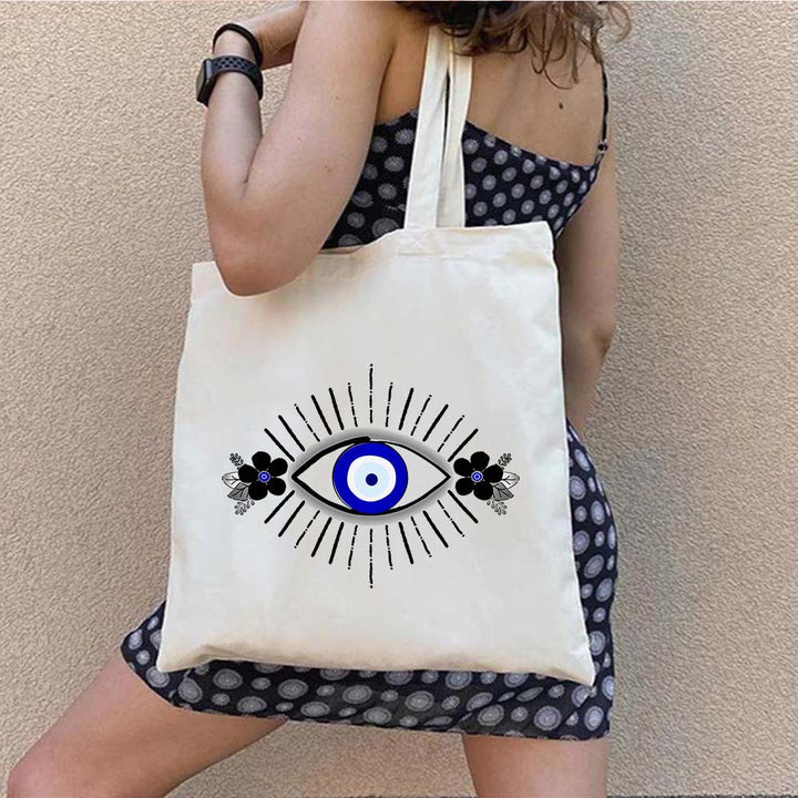 Olivenorma Graffiti Greek Evil Eye Bag - Evil Eye#7 - image 6