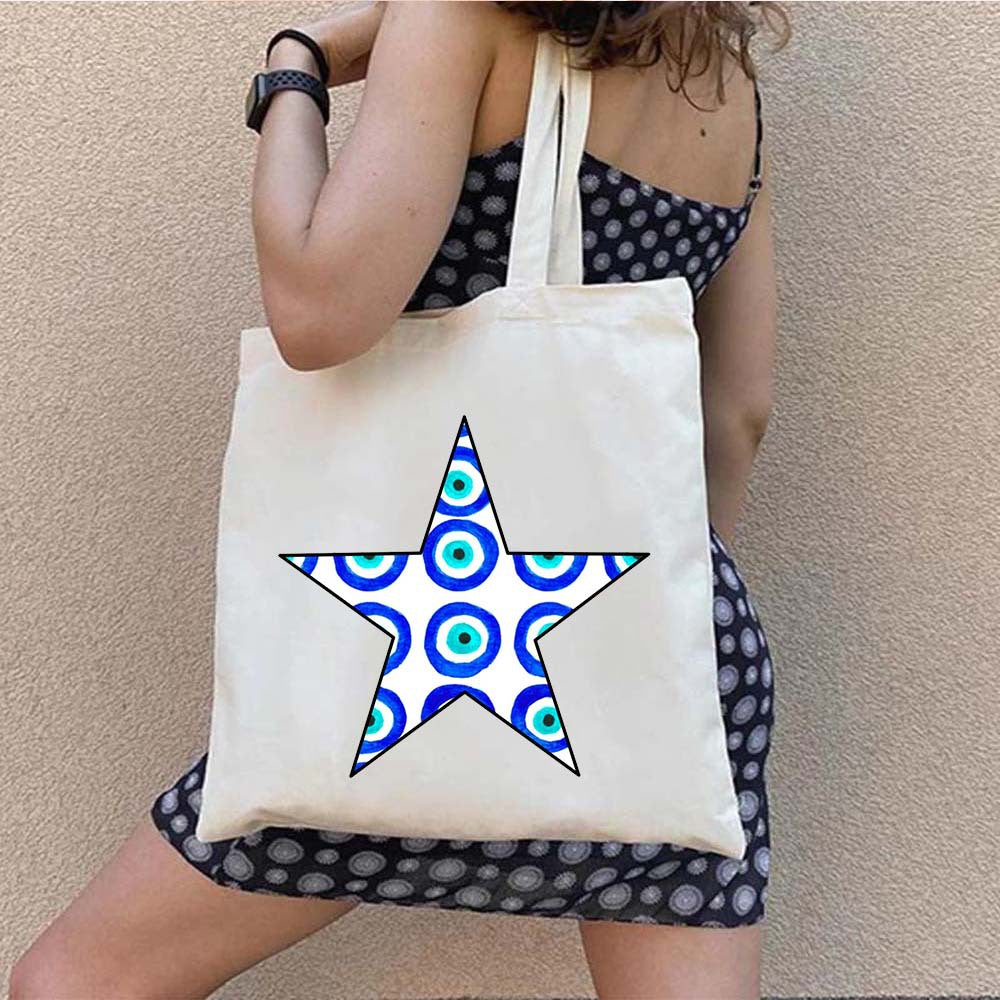 Olivenorma Graffiti Greek Evil Eye Bag - Evil Eye#Star - image 14