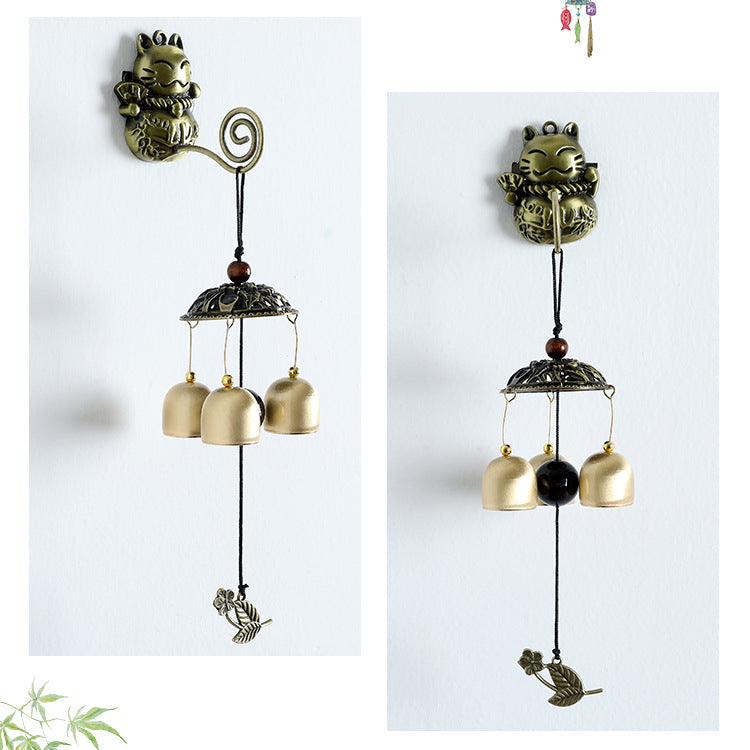 Olivenorma Retro Metal Wall Mounted Magnet Doorbell Wind Chime - image 10