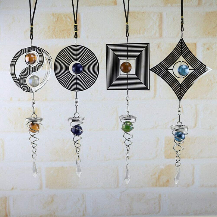 Olivenorma Wind Chimes Spinner Spiral Rotating Hanging Wind Chime - image 0