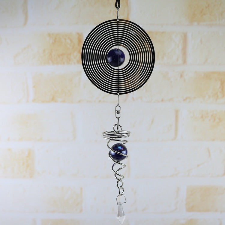 Olivenorma Wind Chimes Spinner Spiral Rotating Hanging Wind Chime - Circle - image 3