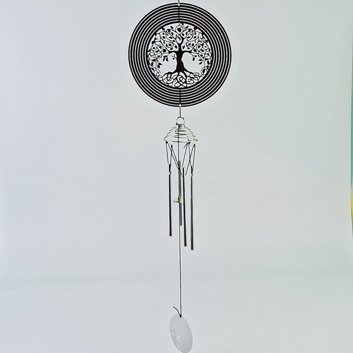 Olivenorma Spinner Rotating Wind Spinners Chime  - Tree of Life & Iron Disc (60cm) - image 9
