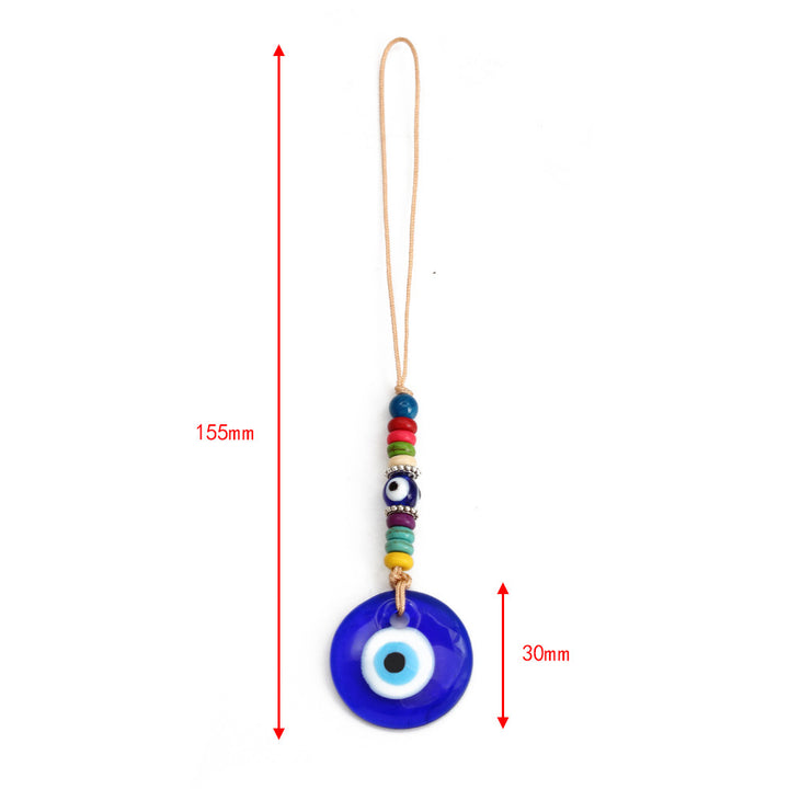 Olivenorma Blue Glass Evil Eye Car Pendant Ornament - image 2