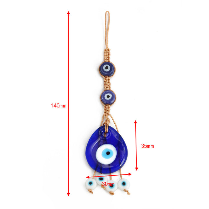 Olivenorma Blue Glass Evil Eye Car Pendant Ornament - image 12