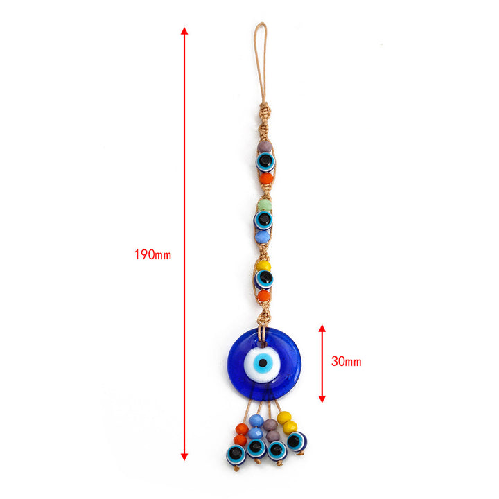 Olivenorma Blue Glass Evil Eye Car Pendant Ornament - image 6