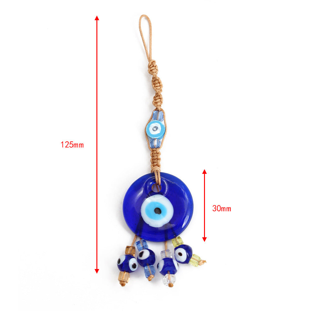 Olivenorma Blue Glass Evil Eye Car Pendant Ornament - image 26