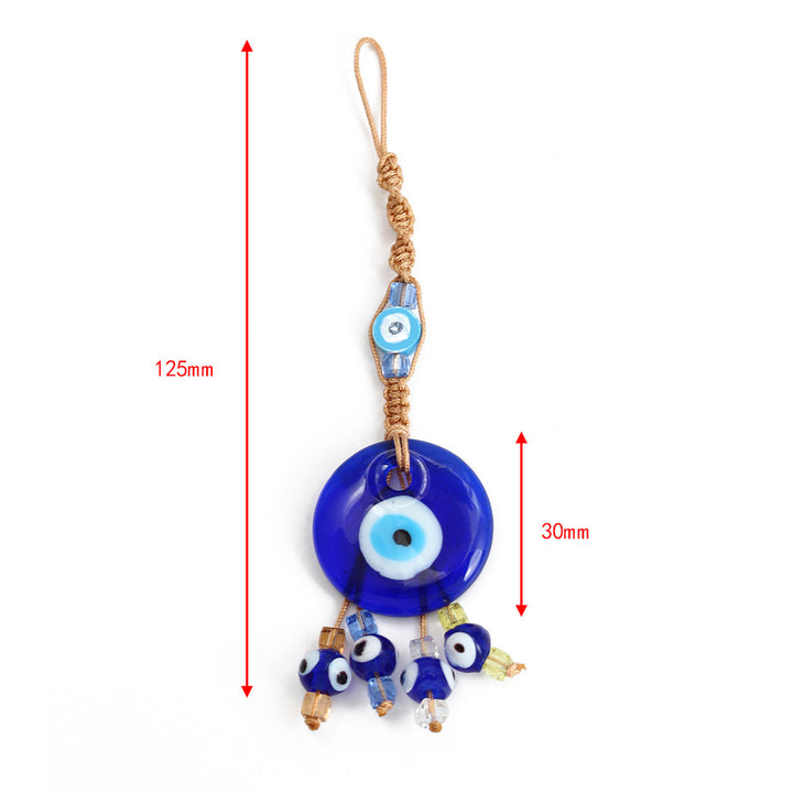 Olivenorma Blue Glass Evil Eye Car Pendant Ornament - image 26